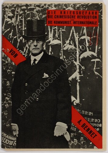 دانلود کتاب Die Kriegsgefahr. chinesische Revolution und kommunistische Internationale