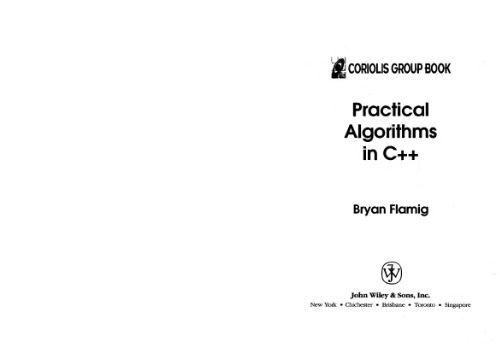 دانلود کتاب Practical Algorithms in C