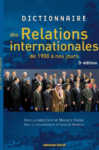 دانلود کتاب Dictionnaire des relations internationales de 1900 à nos jours