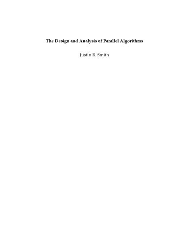 دانلود کتاب The Design and Analysis of Parallel Algorithms