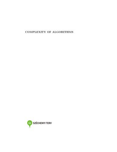 دانلود کتاب Complexity of algorithms