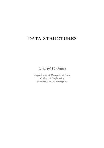 دانلود کتاب Data Structures