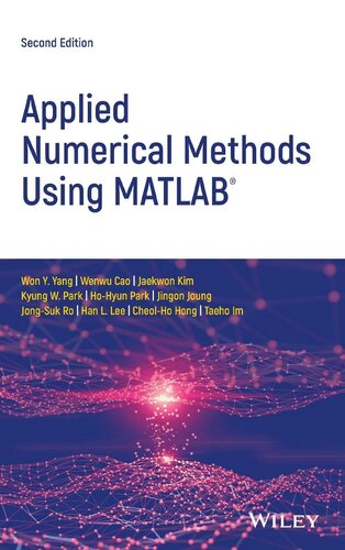 دانلود کتاب Applied Numerical Methods Using MATLAB