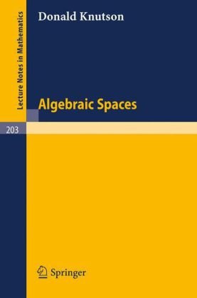 دانلود کتاب Algebraic Spaces