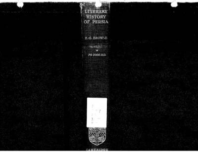 دانلود کتاب Literary History of Persia, 4 volumes