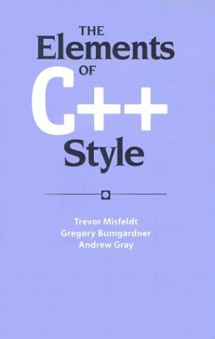 دانلود کتاب The Elements of C++ Style