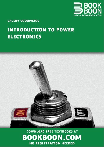 دانلود کتاب Introduction to Power Electronics