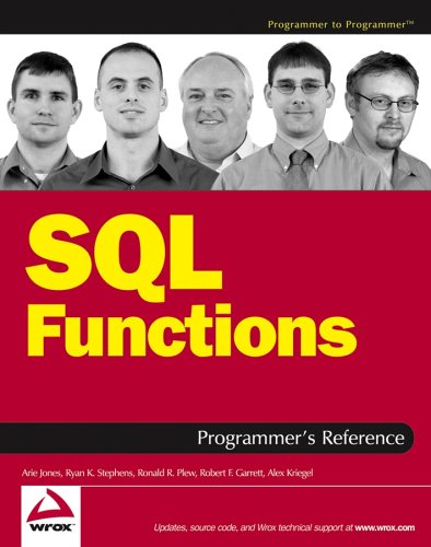 دانلود کتاب SQL Functions Programmer’s Reference (Programmer to Programmer