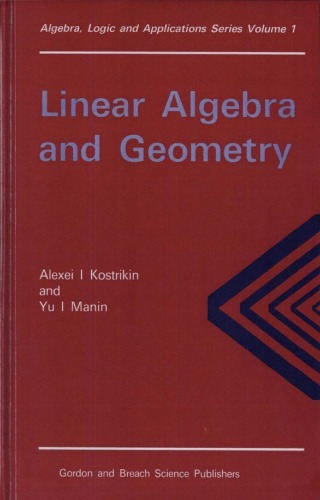 دانلود کتاب Linear Algebra and Geometry