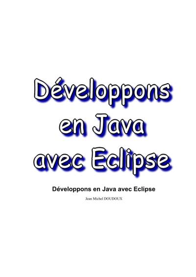دانلود کتاب Développons en Java avec Eclipse