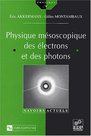 دانلود کتاب Physique mesoscopique des electrons et photons French