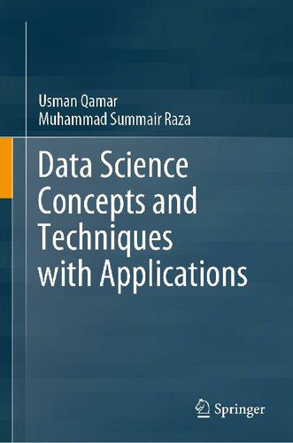 دانلود کتاب Data Science Concepts and Techniques with Applications