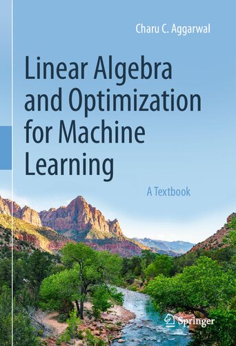 دانلود کتاب Linear Algebra and Optimization for Machine Learning: A Textbook