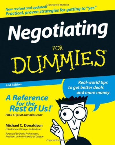 دانلود کتاب Negotiating For Dummies, Second Edition