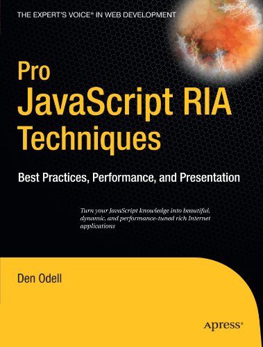 دانلود کتاب Pro Javascript RIA Techniques: Best Practices, Performance and Presentation