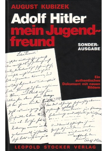 دانلود کتاب Adolf Hitler, mein Jugendfreund