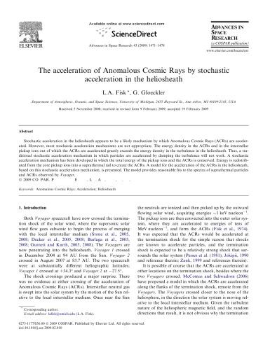 دانلود کتاب Advances in Space Research Journal ~ Volume 43, Issue 10, Pages 1471-1594, 15 May 2009