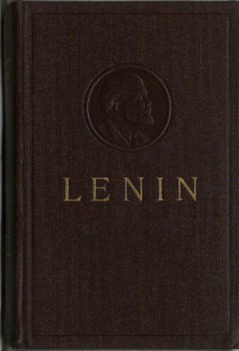 دانلود کتاب V. I. Lenin : Collected Works Volume 12 January – June 1907