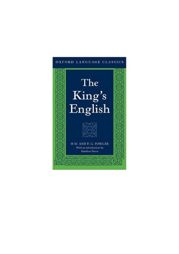 دانلود کتاب The King’s English