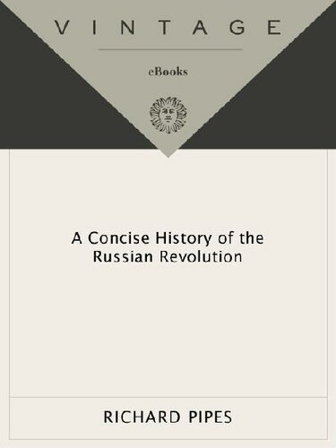 دانلود کتاب A Concise History of the Russian Revolution