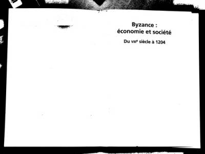 دانلود کتاب Byzance : economie et societe du 8e siecle a 1204 Enjeux historiques, methodologie, bibliographie commentee