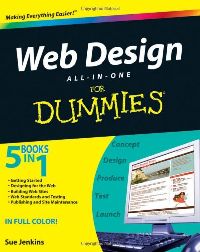 دانلود کتاب Web Design All-in-One For Dummies (For (Computers