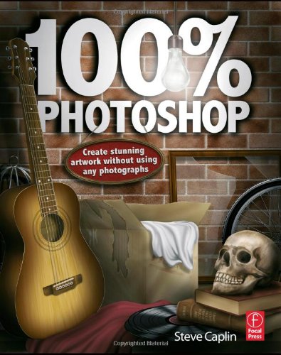 دانلود کتاب 100% Photoshop: Create stunning artwork without using any photographs