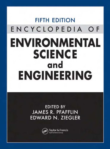 دانلود کتاب Encyclopedia of Environmental Science and Engineering