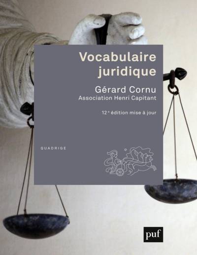 دانلود کتاب Vocabulaire juridique