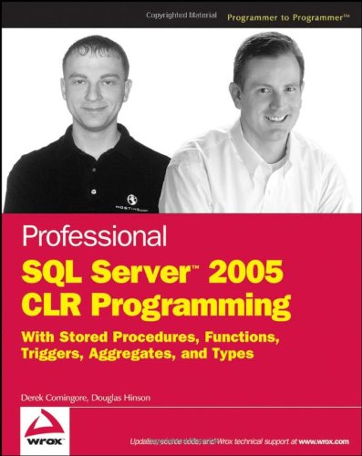 دانلود کتاب Professional SQL Server 2005 CLR Programming: with Stored Procedures, Functions, Triggers, Aggregates and Types