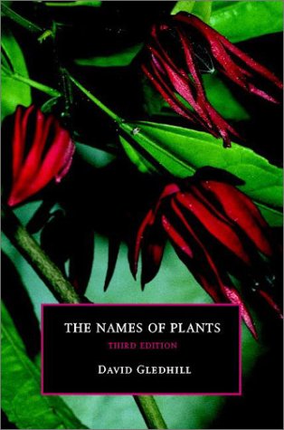 دانلود کتاب The Names of Plants, 3rd edition