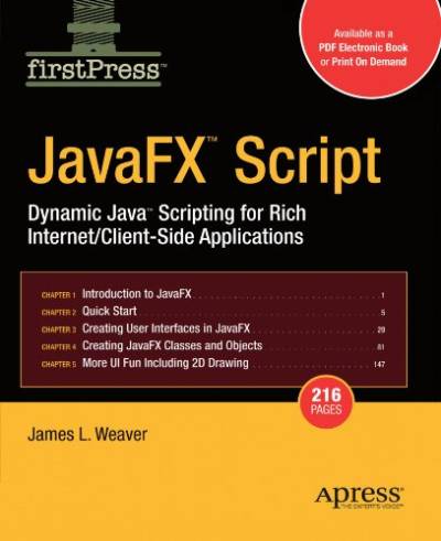 دانلود کتاب JavaFX Script: Dynamic Java Scripting for Rich Internet Client-side Applications