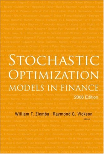 دانلود کتاب Stochastic Optimization Models in Finance 2006