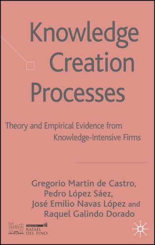 دانلود کتاب Knowledge Creation Processes: Theory and Empirical Evidence from Intensive Firms