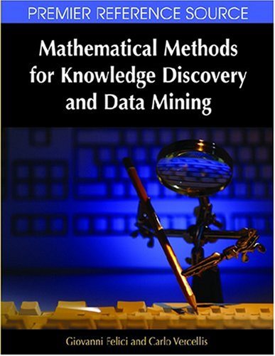 دانلود کتاب Mathematical Methods for Knowledge Discovery and Data Mining