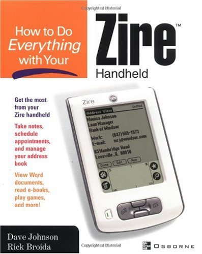 دانلود کتاب How to do Everything with Your Zire Handheld