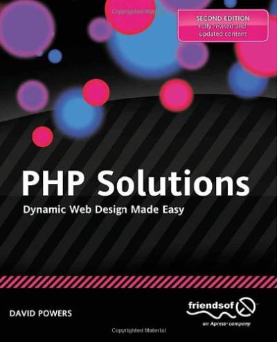 دانلود کتاب PHP Solutions: Dynamic Web Design Made Easy