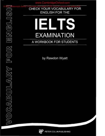 دانلود کتاب Check Your Vocabulary for English the IELTS Examination: A Workbook Students