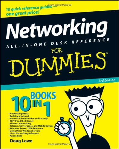 دانلود کتاب Networking All-in-One Desk Reference For Dummies, 3rd Edition