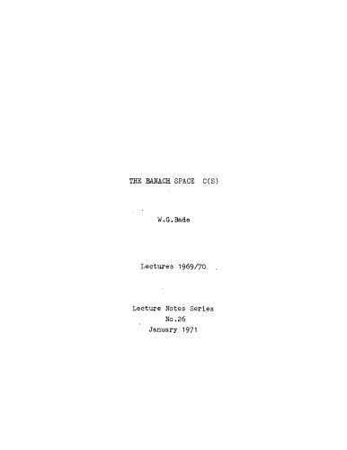 دانلود کتاب The Banach space C(S)