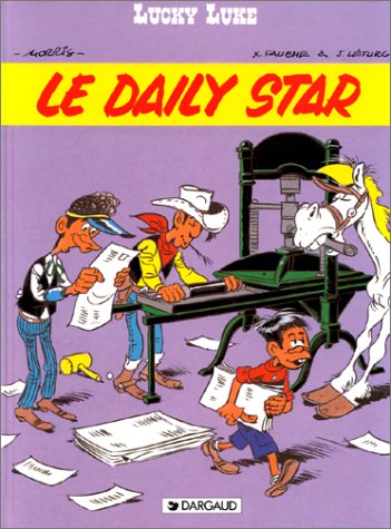 دانلود کتاب Le Daily star (Lucky Luke) (French Edition