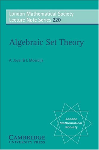 دانلود کتاب Algebraic Set Theory