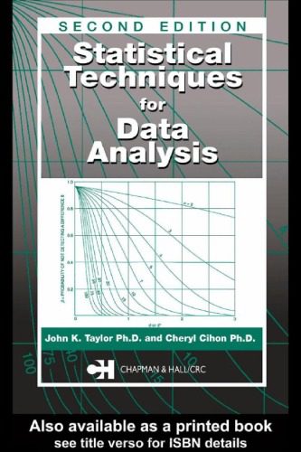دانلود کتاب Statistical Techniques for Data Analysis, Second Edition