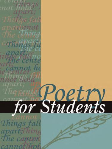 دانلود کتاب Poetry for Students. Volume 13