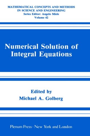 دانلود کتاب Numerical Solution of Integral Equations (Mathematical Concepts and Methods in Science Engineering