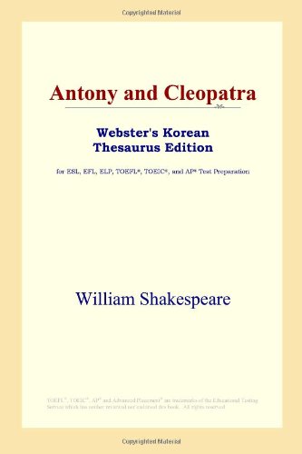 دانلود کتاب Antony and Cleopatra (Webster’s Korean Thesaurus Edition