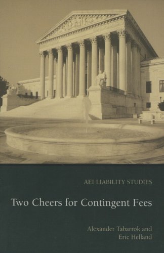 دانلود کتاب Two Cheers for Contingent Fees