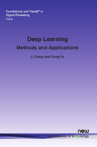 دانلود کتاب Deep Learning: Methods and Applications