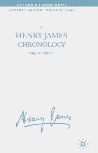 دانلود کتاب A Henry James Chronology (Author Chronologies