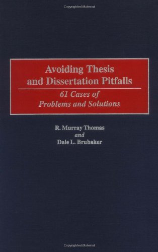 دانلود کتاب Avoiding Thesis and Dissertation Pitfalls: 61 Cases of Problems Solutions